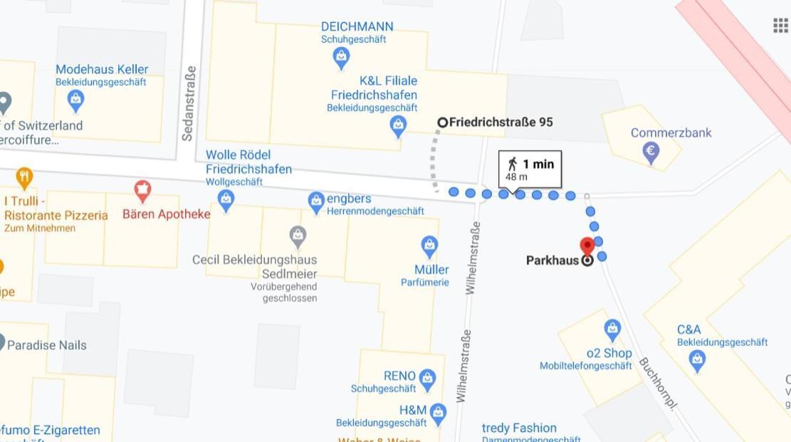 Bodensee Friedrichshafen City Apartment "Lara" Экстерьер фото